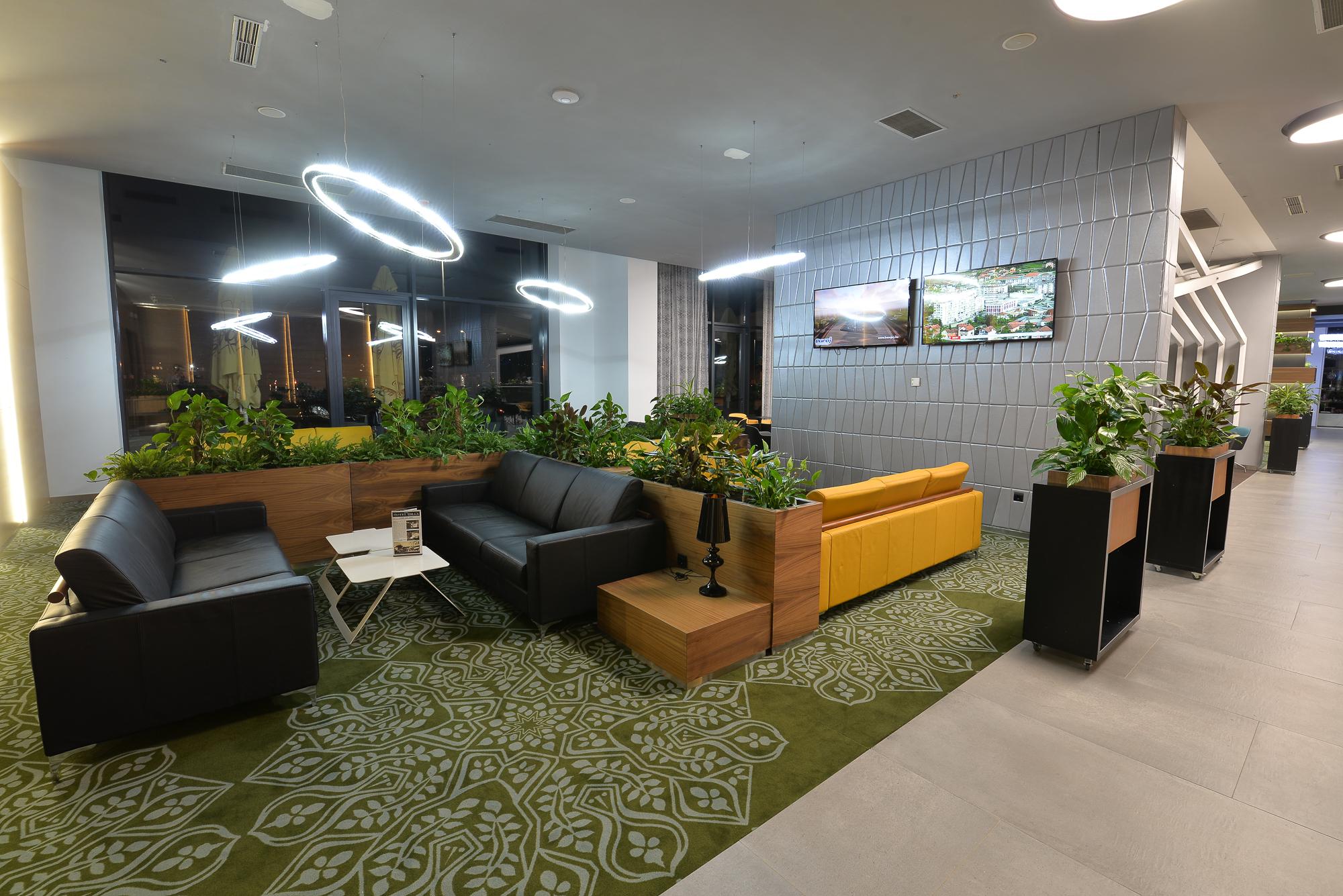 Hotel Hills Sarajevo Congress & Thermal Spa Resort Ilidža Ngoại thất bức ảnh The lounge at the airport