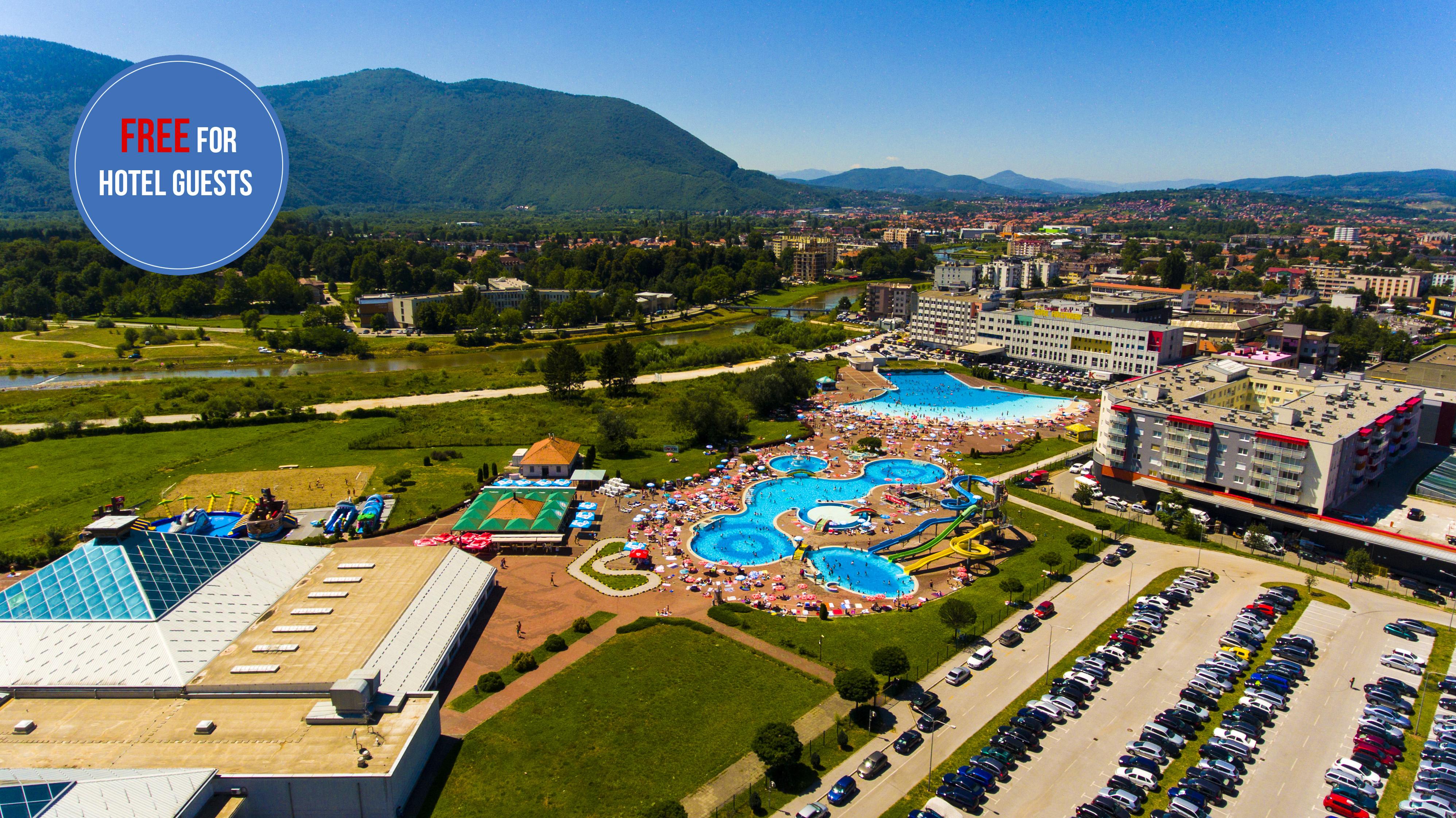 Hotel Hills Sarajevo Congress & Thermal Spa Resort Ilidža Ngoại thất bức ảnh View of the complex