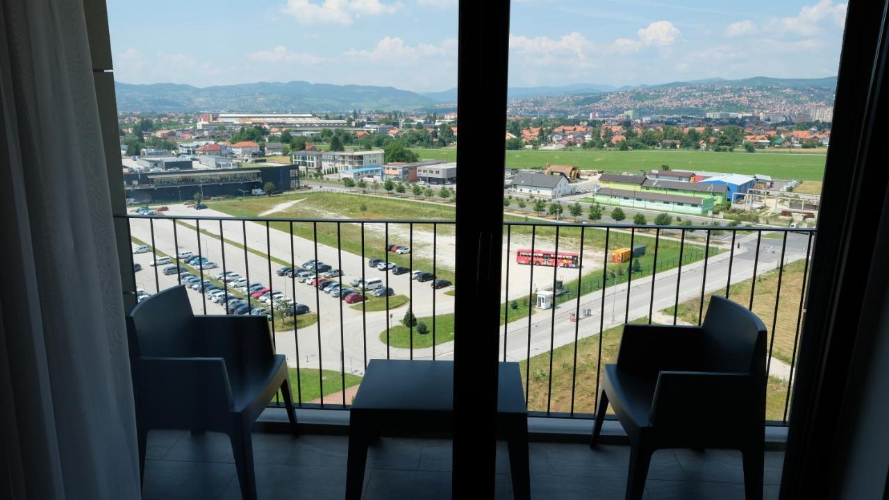 Hotel Hills Sarajevo Congress & Thermal Spa Resort Ilidža Ngoại thất bức ảnh View from the 10th floor of the hotel